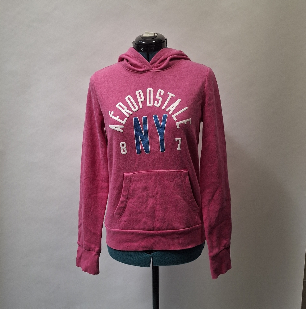 Aeropostale Long Sleeve Pink Hoodie